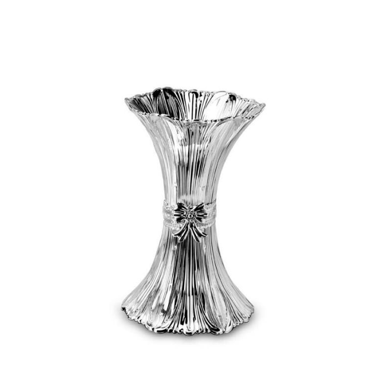 Classic Silver Flower Vase