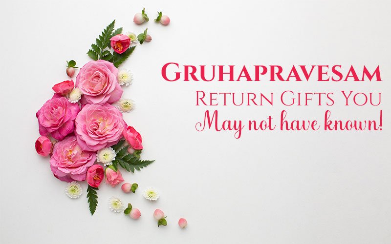 Housewarming / Grahapravesam Return Gifts - Athulyaa