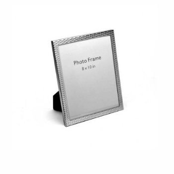 silver photo frame 8x10