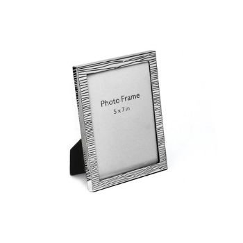 silver photo frame designer bordered