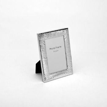 silver photo frame