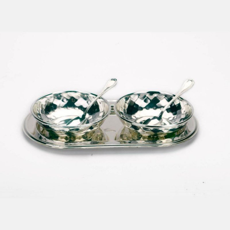 hammered-design-bowls-with-oval-tray-set-of-2