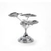 3-in-1 Fluted Silver Centerpiece